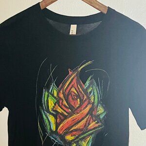 Rose drawing tee-shirt (MEDIUM)